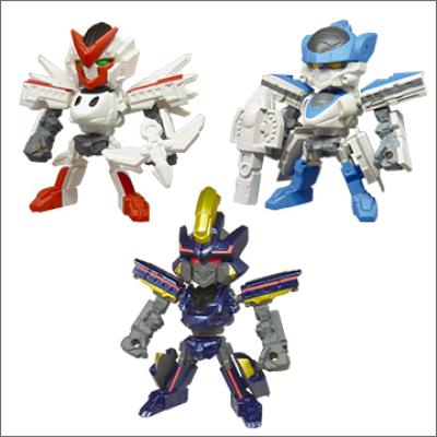 新幹線変形ロボ シンカリオン
ガチャフィギュア 激闘編