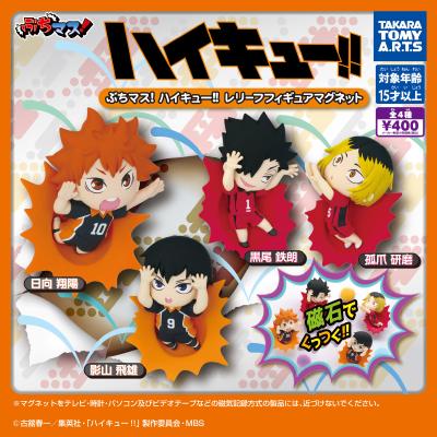 ぶちマス! ハイキュー!!
レリーフフィギュアマグネット