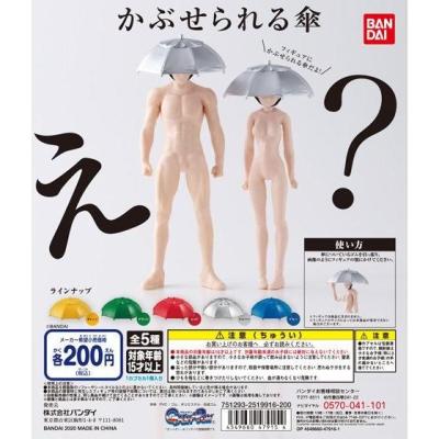 かぶせられる傘