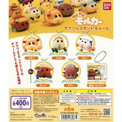 PUI PUI モルカー アクリルスタンドちゃーむ