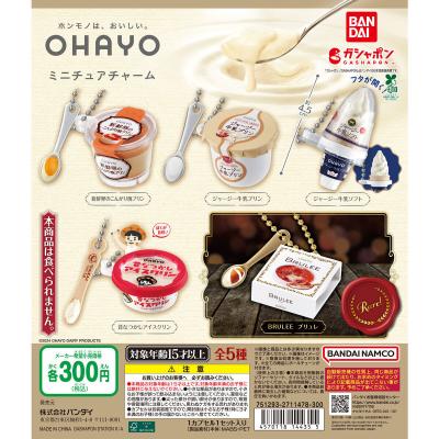 オハヨー乳業 ミニチュアチャーム